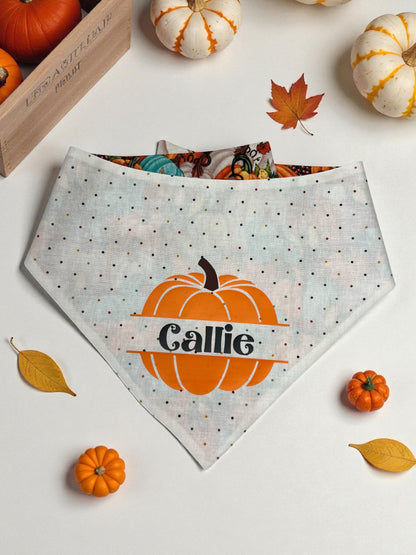 Pumpkin Parade Reversible Bandana | Autumn on The Blvd.: The Mini Edit🍁
