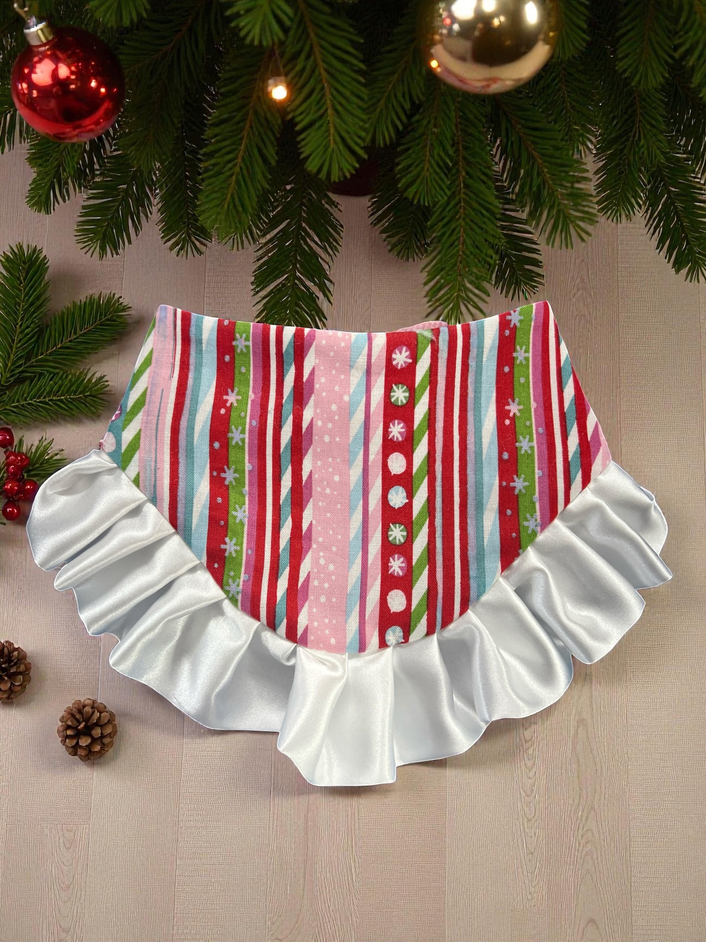 Pink Wonderland Reversible Bandana | A Very Boulevard Christmas Collection 🎄