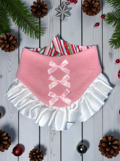 Pink Wonderland Reversible Bandana | A Very Boulevard Christmas Collection 🎄