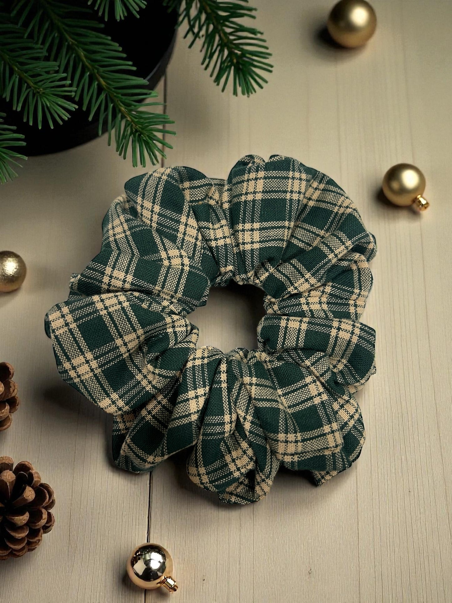 Velvet Christmas Scrunchie | Wrapped in Boulevard Collection 🎄
