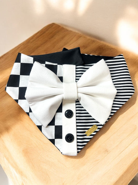 Boots Black Tie Event Bandana