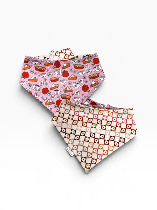 Pumpkin Café Bandana | Autumn On The Boulevard