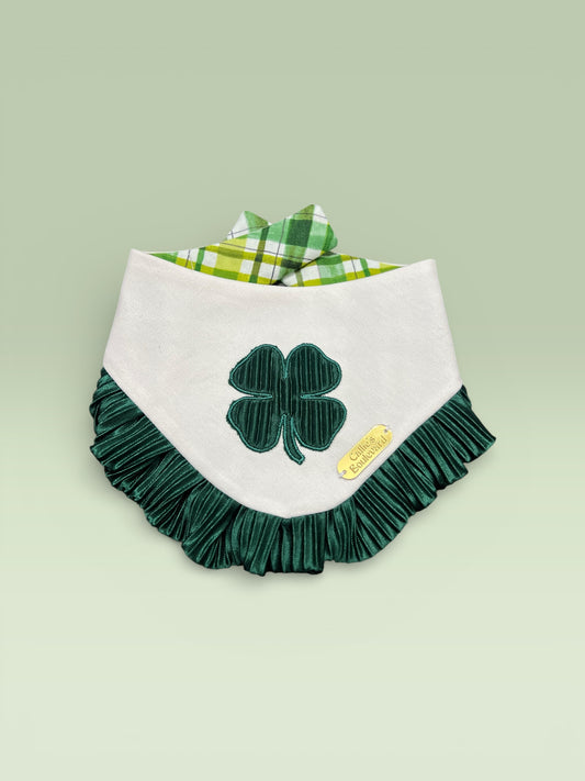 Lucky Charm Reversible Bandana | Feeling Lucky On The Boulevard 🍀