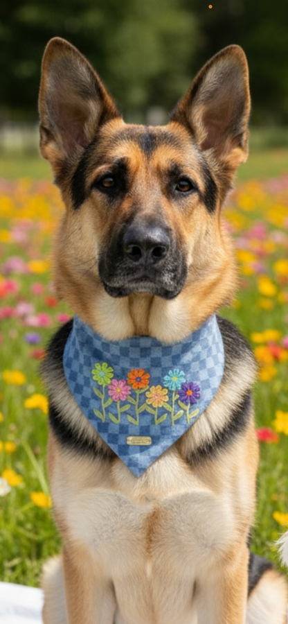 Blossom Boulevard Bandana | Petals On The Boulevard ✿