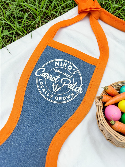 Carrot Patch Apron | Petals On The Boulevard Collection ✿