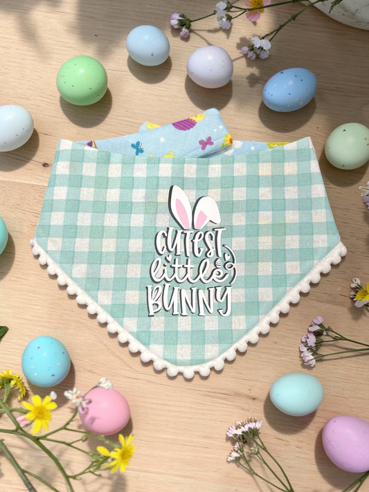 Cutest Little Bunny Bandana | Petals On The Boulevard ✿