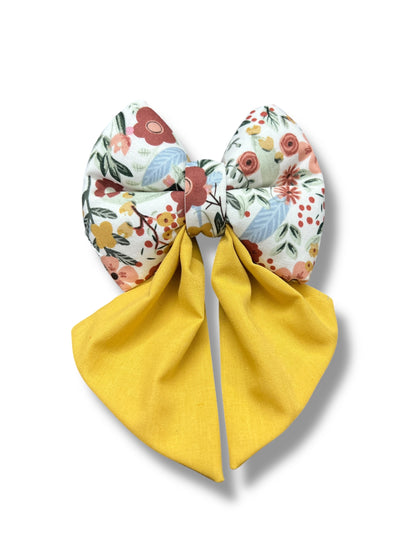 Wildflower Meadow Sailor Bowtie | Petals On The Boulevard ✿