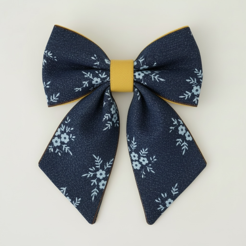 Poppy Sailor Bowtie | Petals On The Boulevard ✿