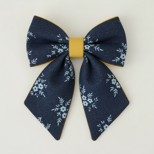 Poppy Sailor Bowtie | Petals On The Boulevard ✿