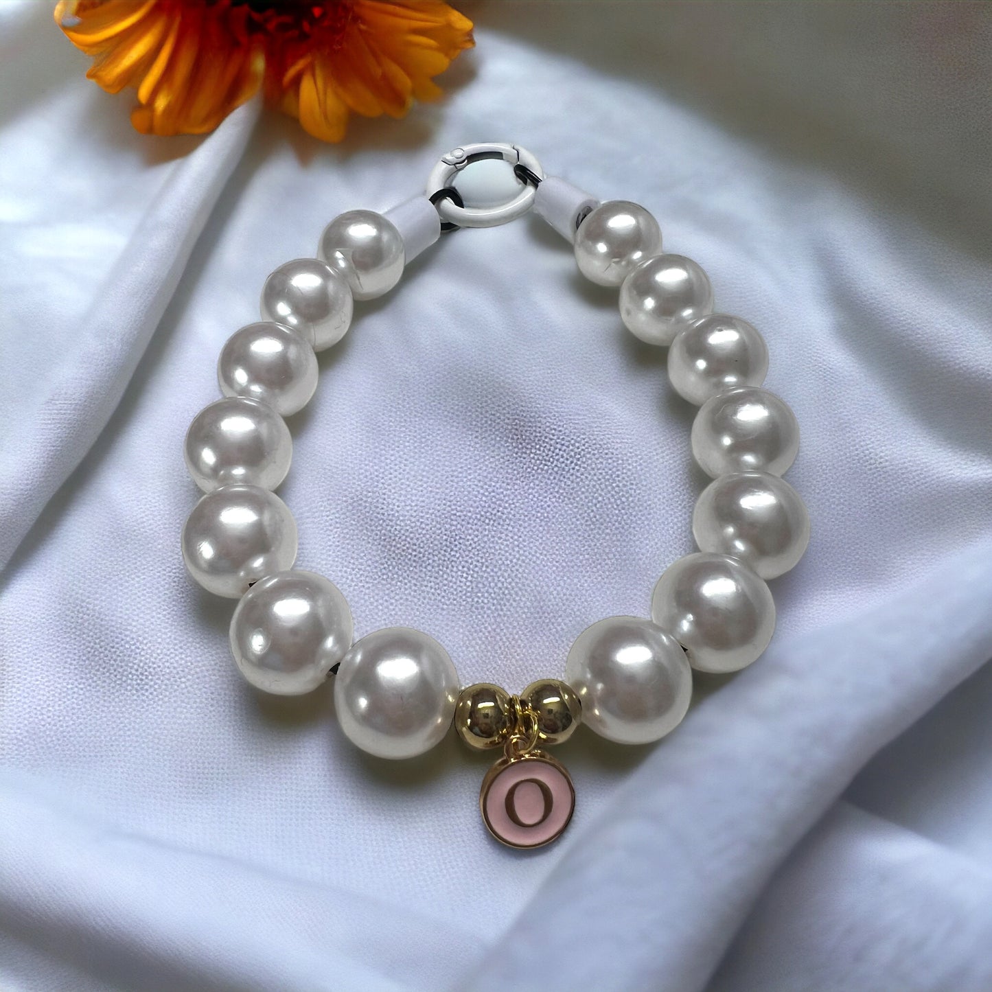 Pearl Beaded Necklace | Pet Accessories