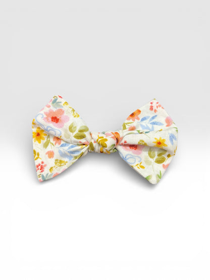 Coquette Spring Knotted Clip-On Bow | Pet Accessories