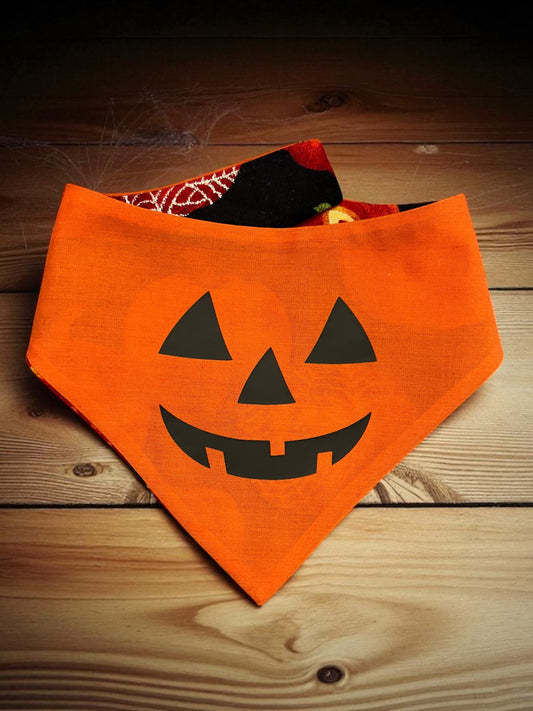 Halloween Pumpkin Bandana | Boolevard After Dark Collection 👻
