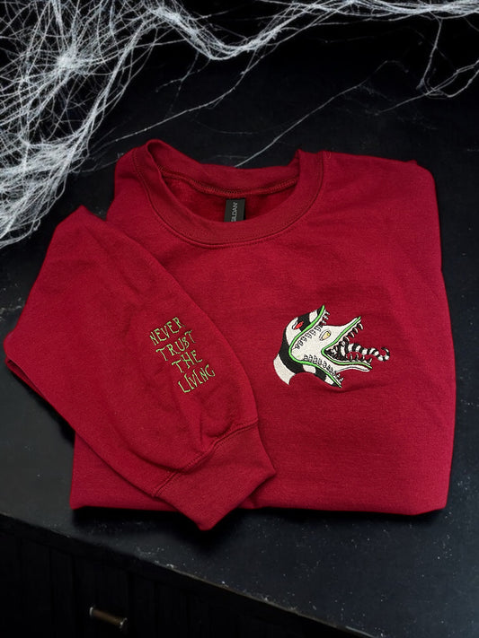 Never Trust The Living | Halloween Dog Mom Apparel