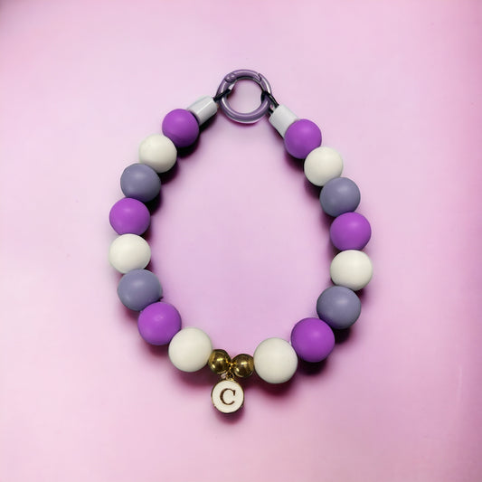 Lavender Beaded Necklace | Pet Accessories