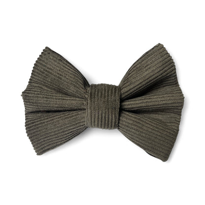 Evergreen Pup Sailor CLIP-ON Bow | Autumn on the Boulevard Collection 🍁