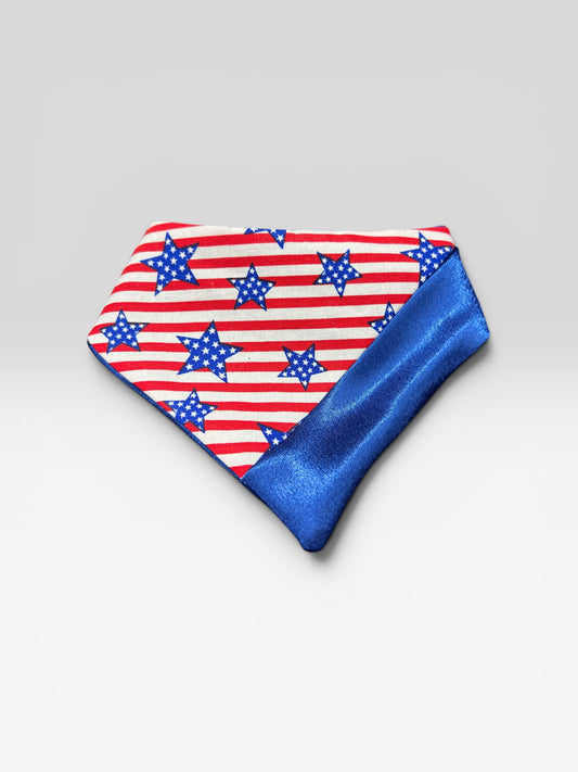 Stars Over Satin Bandana | Star-Spangled Boulevard Collection