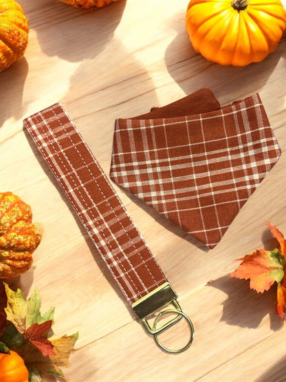Terracotta Trails Key Fob | Autum on the Boulevard Collection 🍁