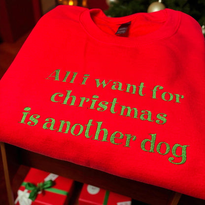 All I Want for Christmas is Dogs HOODIE | Christmas Dog Mom Apparel 🎄