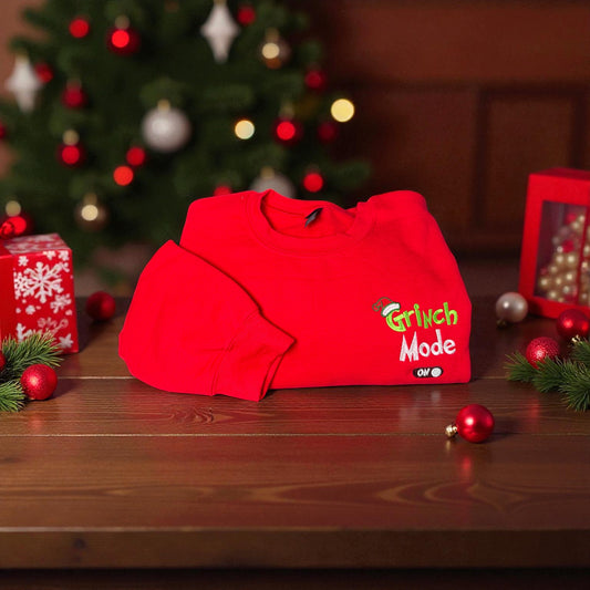 Grinch Mode On | Christmas Dog Mom Apparel 🎄