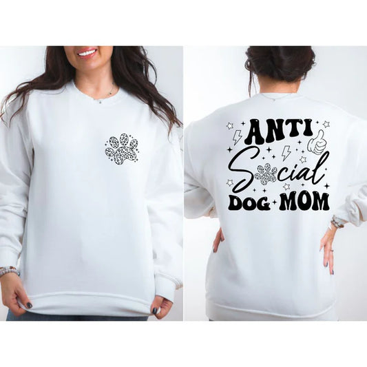 Anti-Social Dog Mom | Dog Mom Apparel