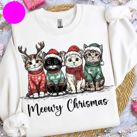 Cat Christmas | Christmas Dog Mom Apparel 🎄