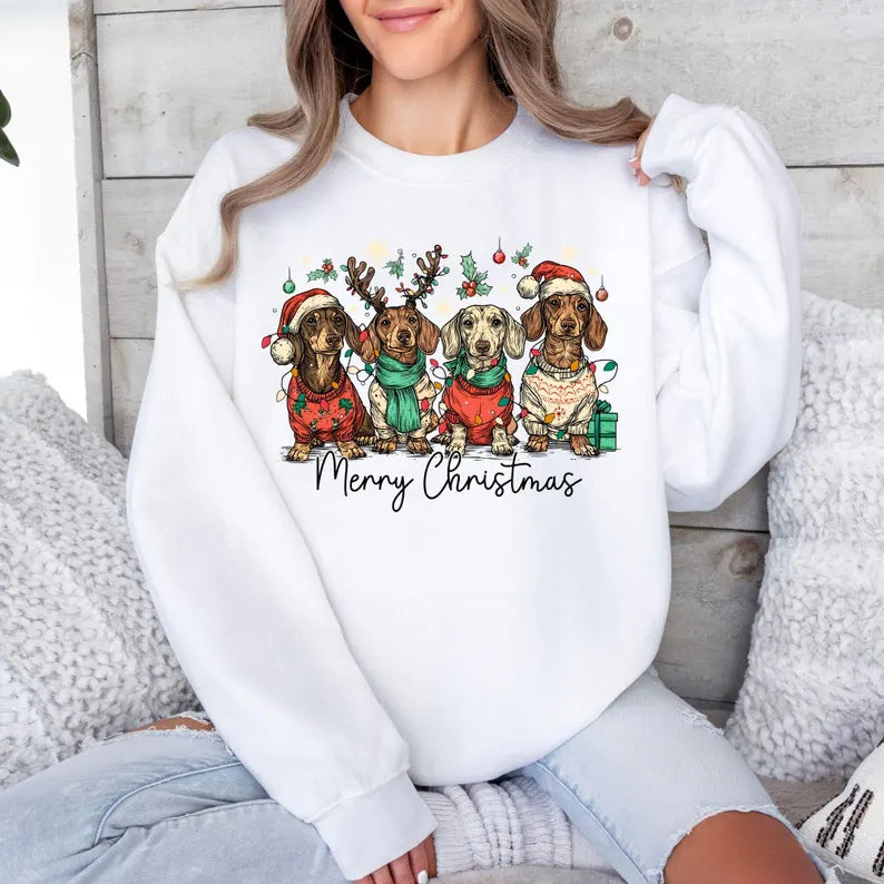 Dachshund Christmas | Christmas Dog Mom Apparel 🎄