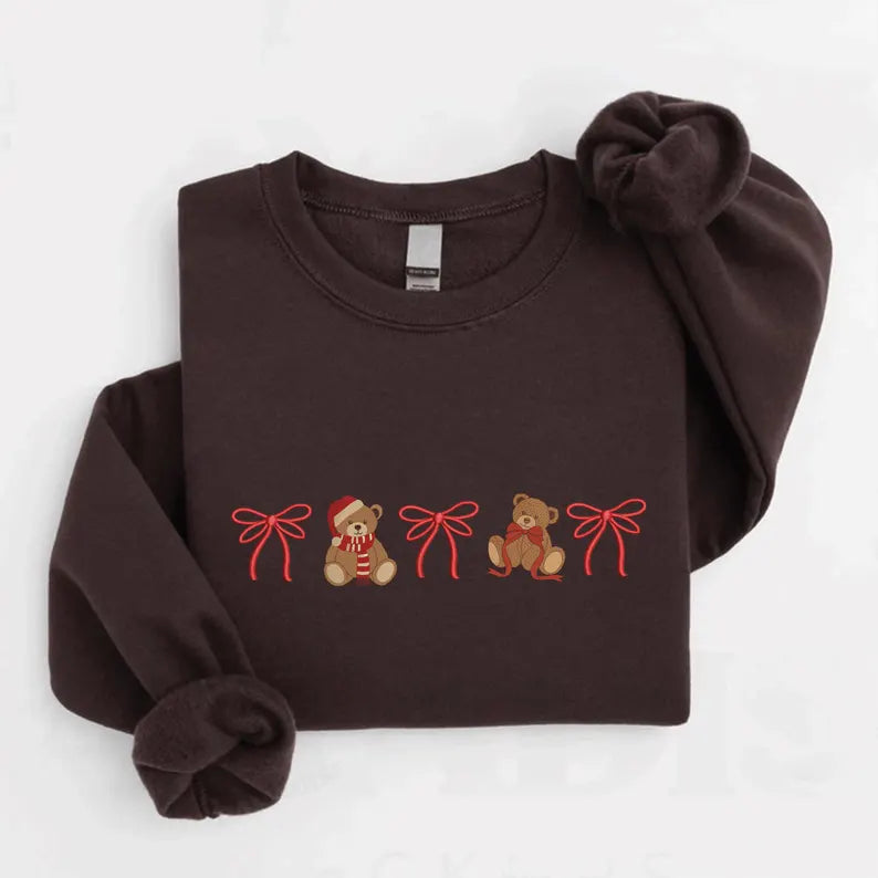Jolly Bear Crewneck | Christmas Dog Mom Accessories