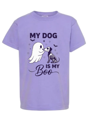 My Dog Is My Boo Apparel | Dog Mom Essentials